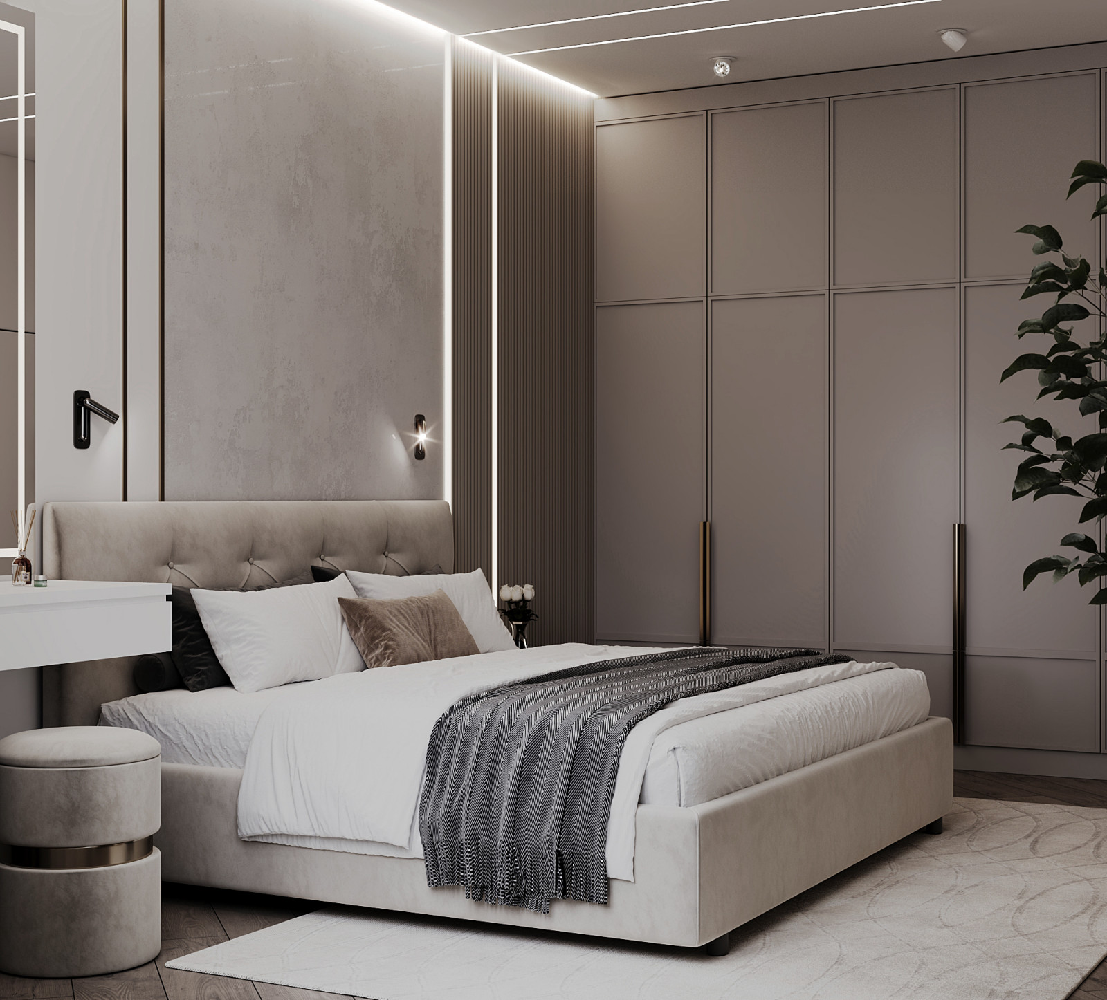 ЖК Видный. Спальная комната