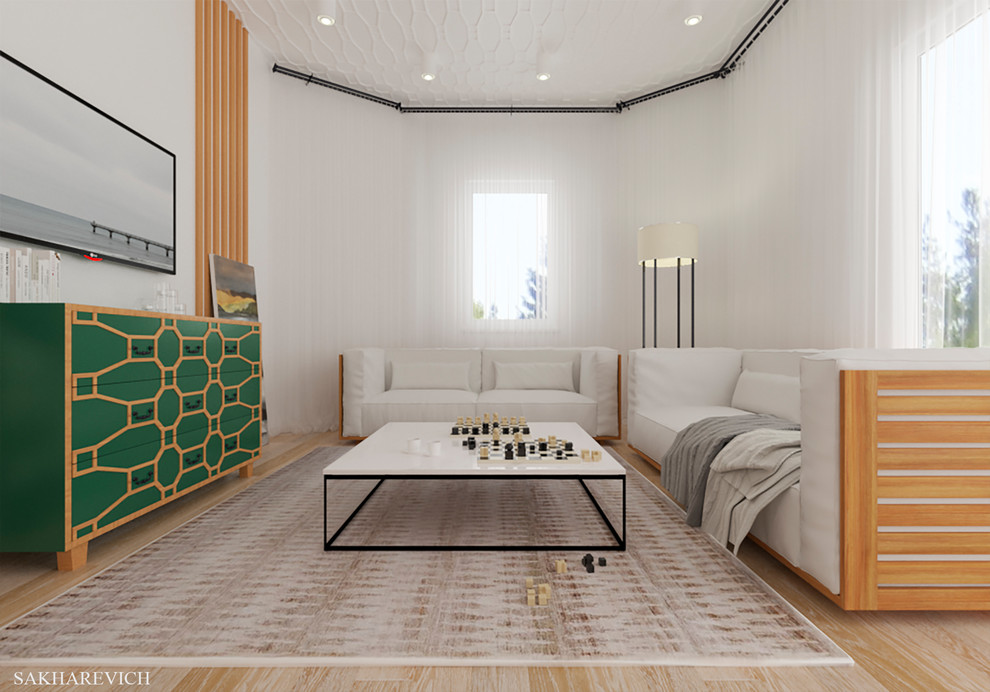 Дизайн-проект дома в КП (Московская обл)