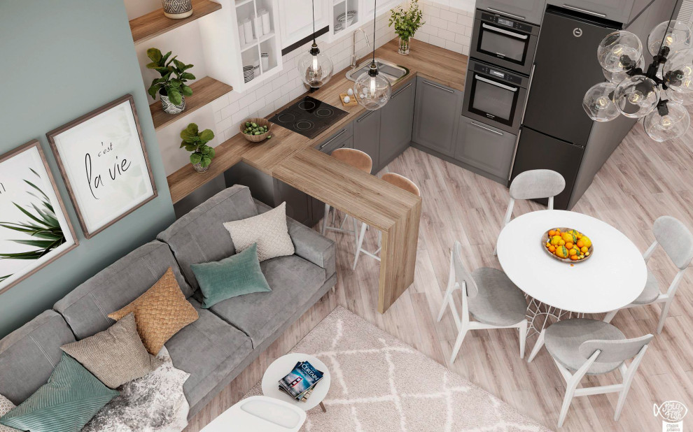 Кухня - гостиная