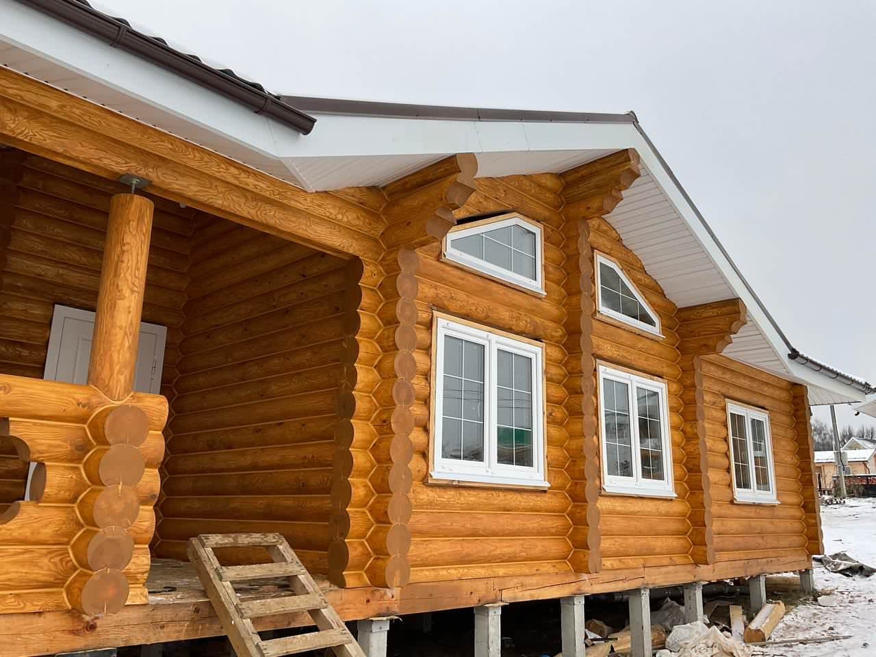 Покраска, утепление, герметизация сруба