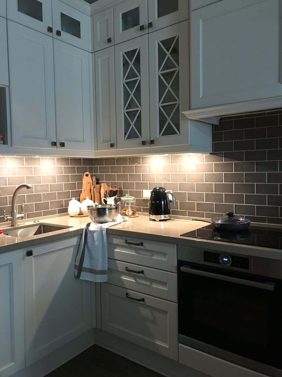 Белая кухня