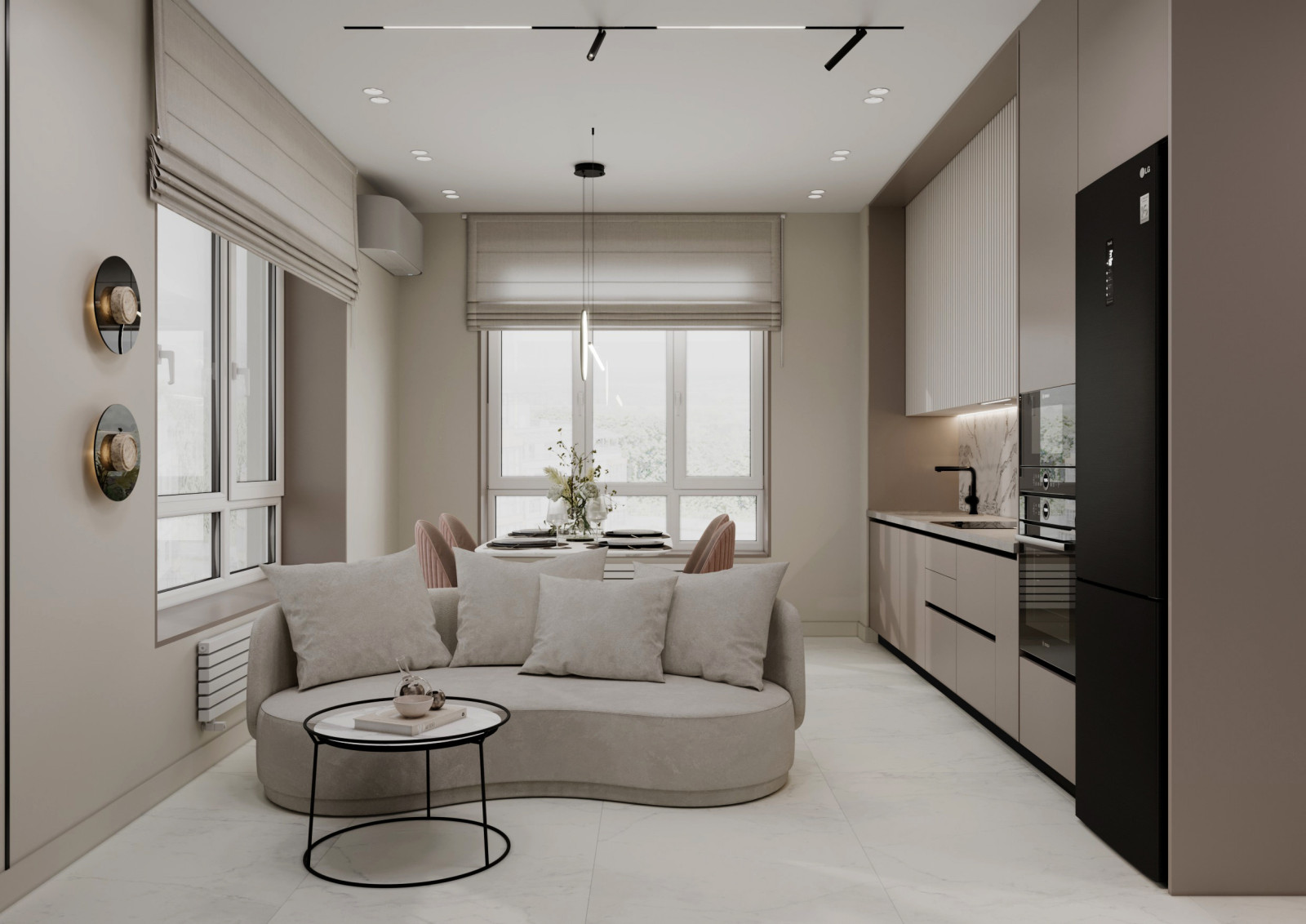 Квартира для молодой пары ЖК Гринвуд