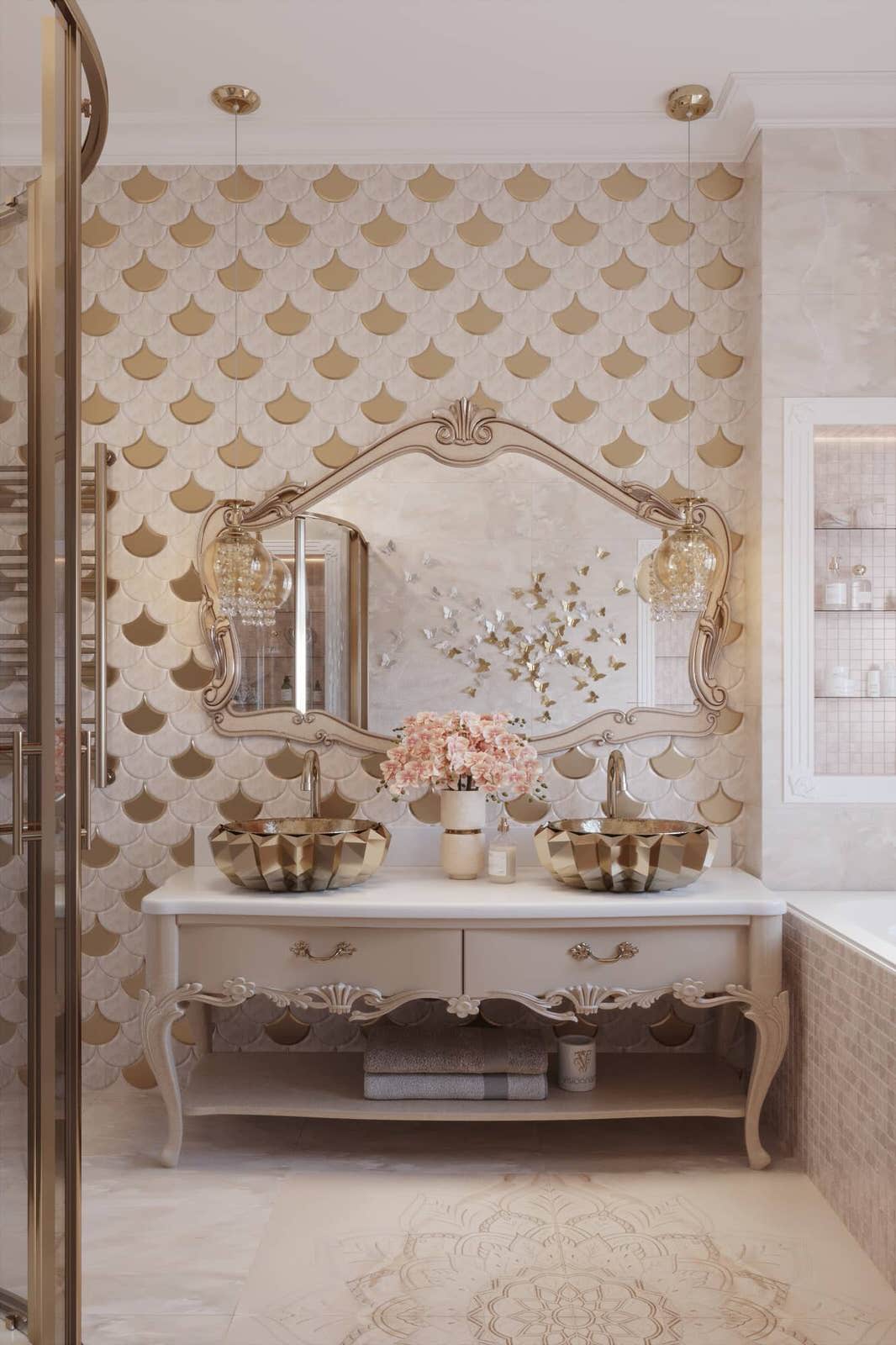 Дизайн и ремонт таунхауса в ЖК «Николинские ключи» — Роскошь вне времени