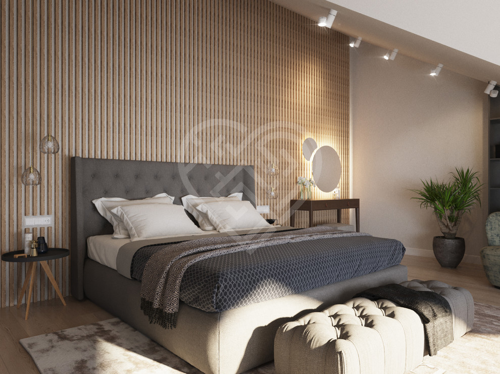 Дизайн интерьера загородного дома в Сходне