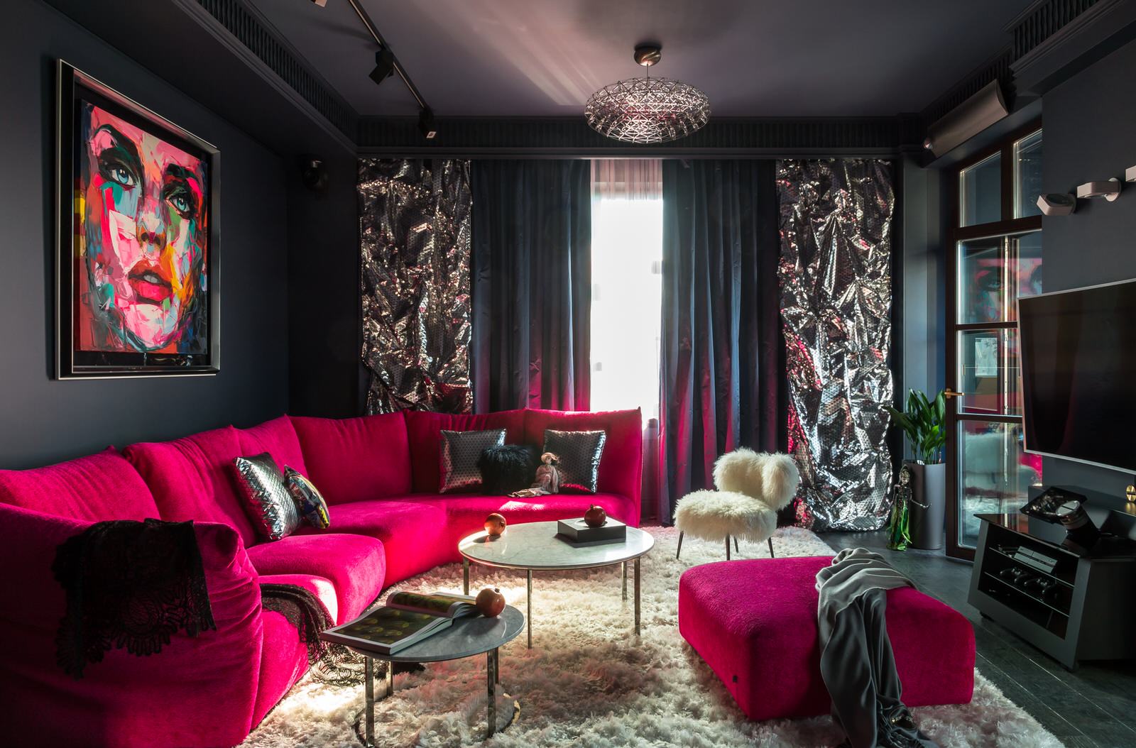 Эксцентричная квартира для молодой пары