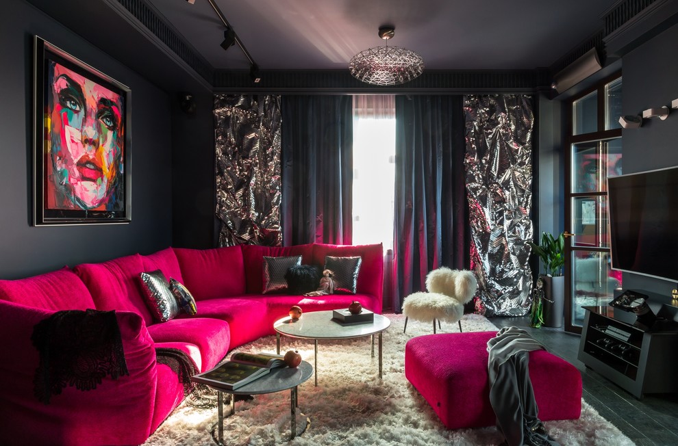 Эксцентричная квартира для молодой пары