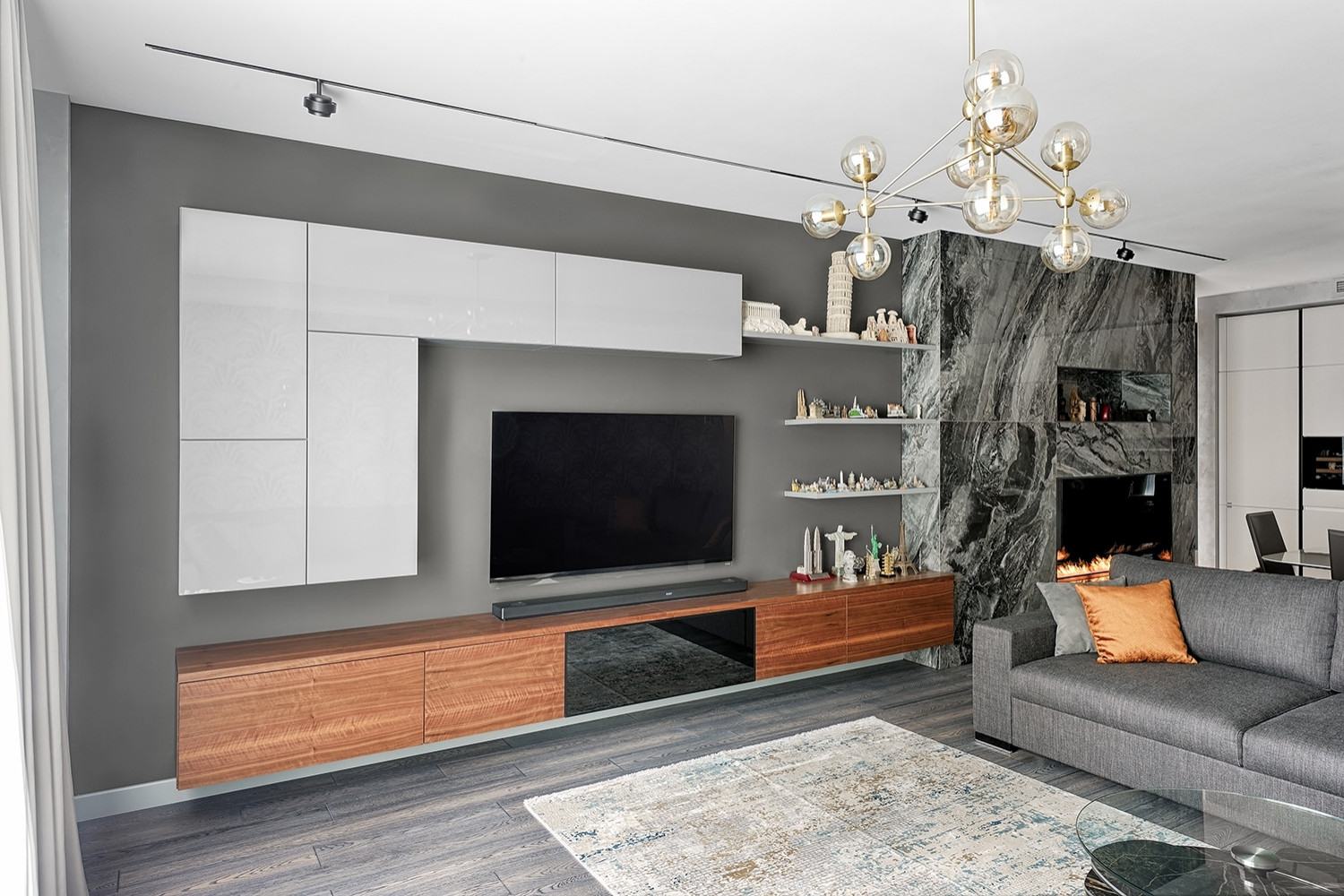 Шикарная гостиная