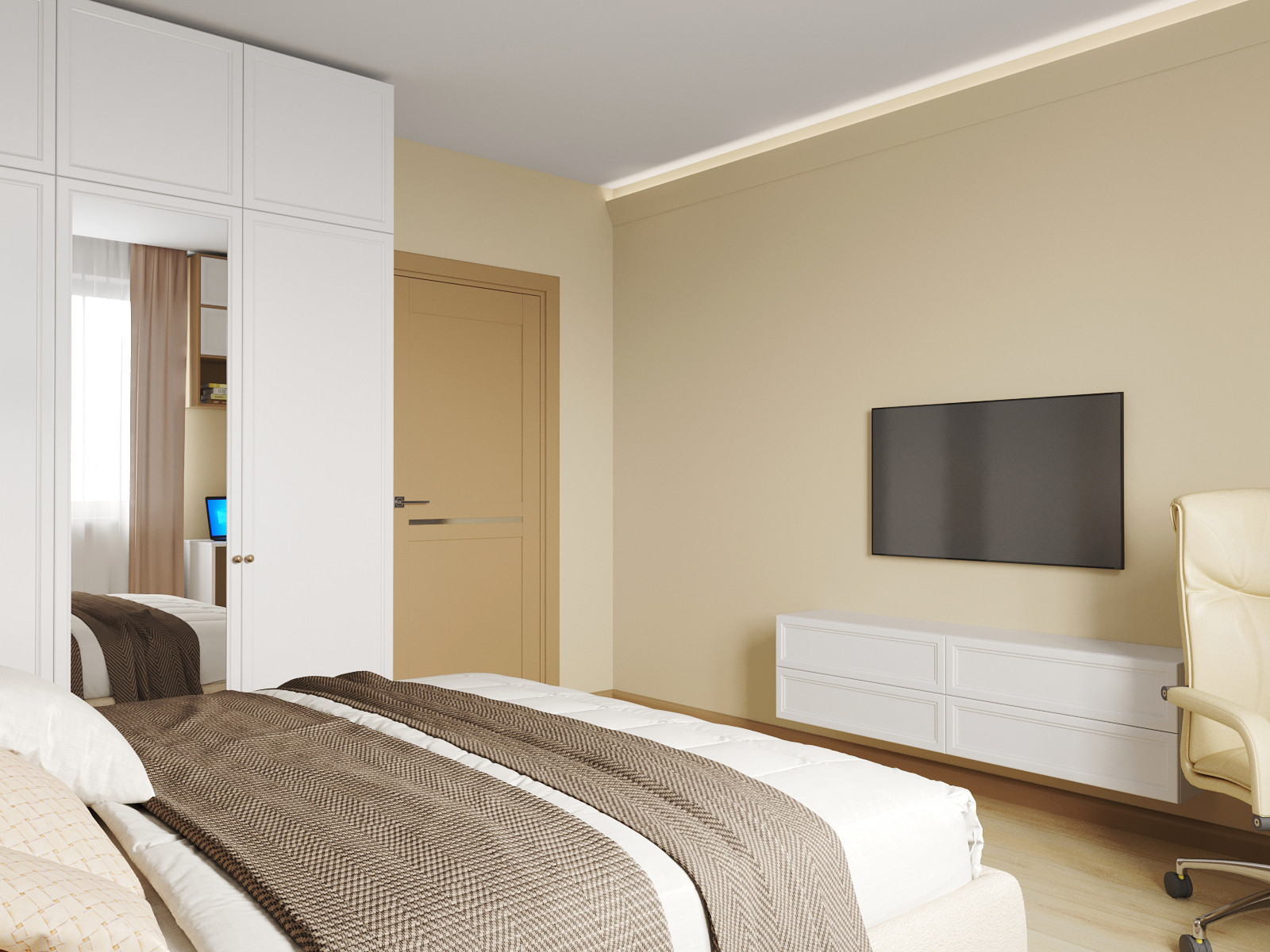 Теплая пастель и мягкая графика