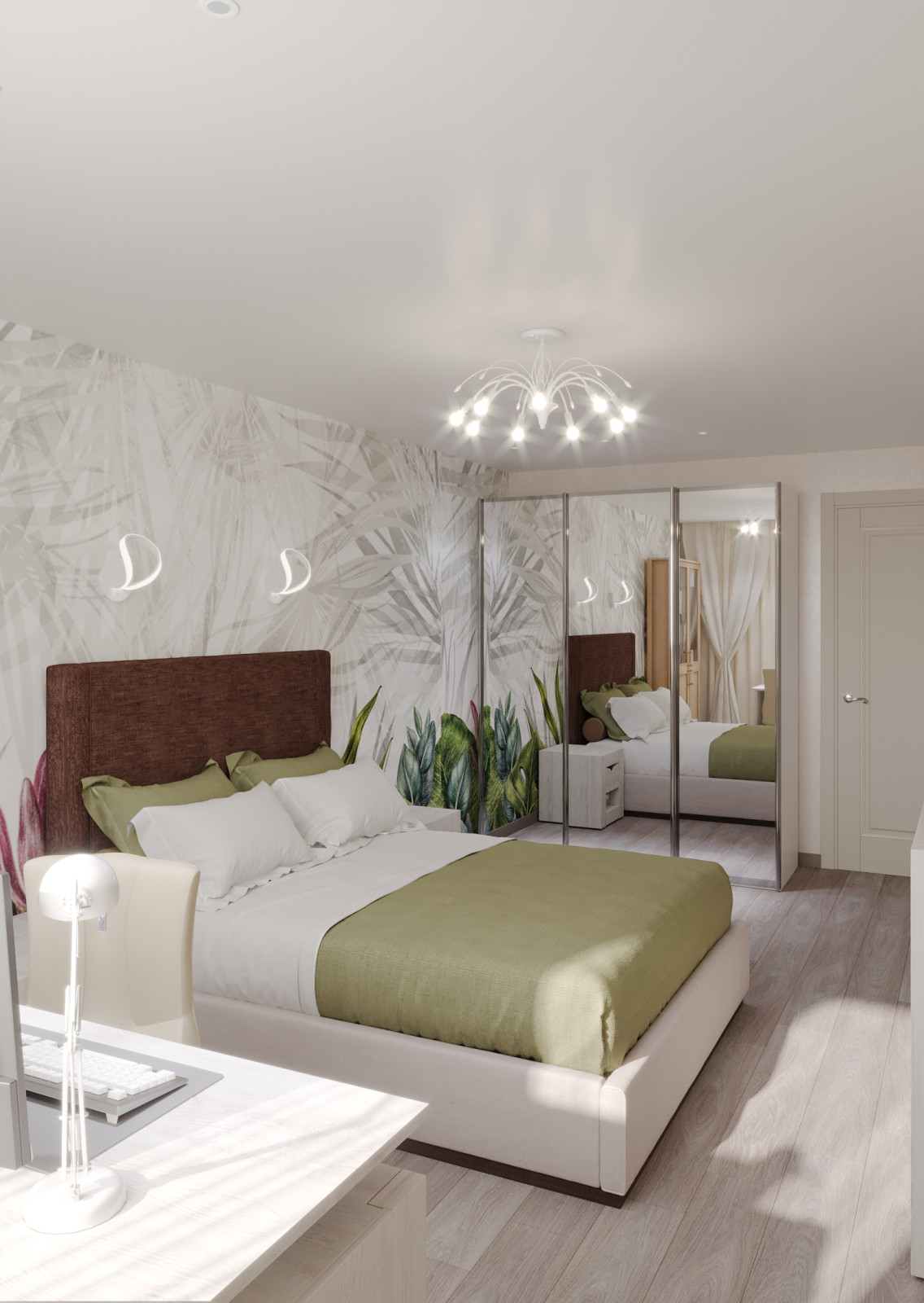 Обложка проекта: 2х комнатная квартира