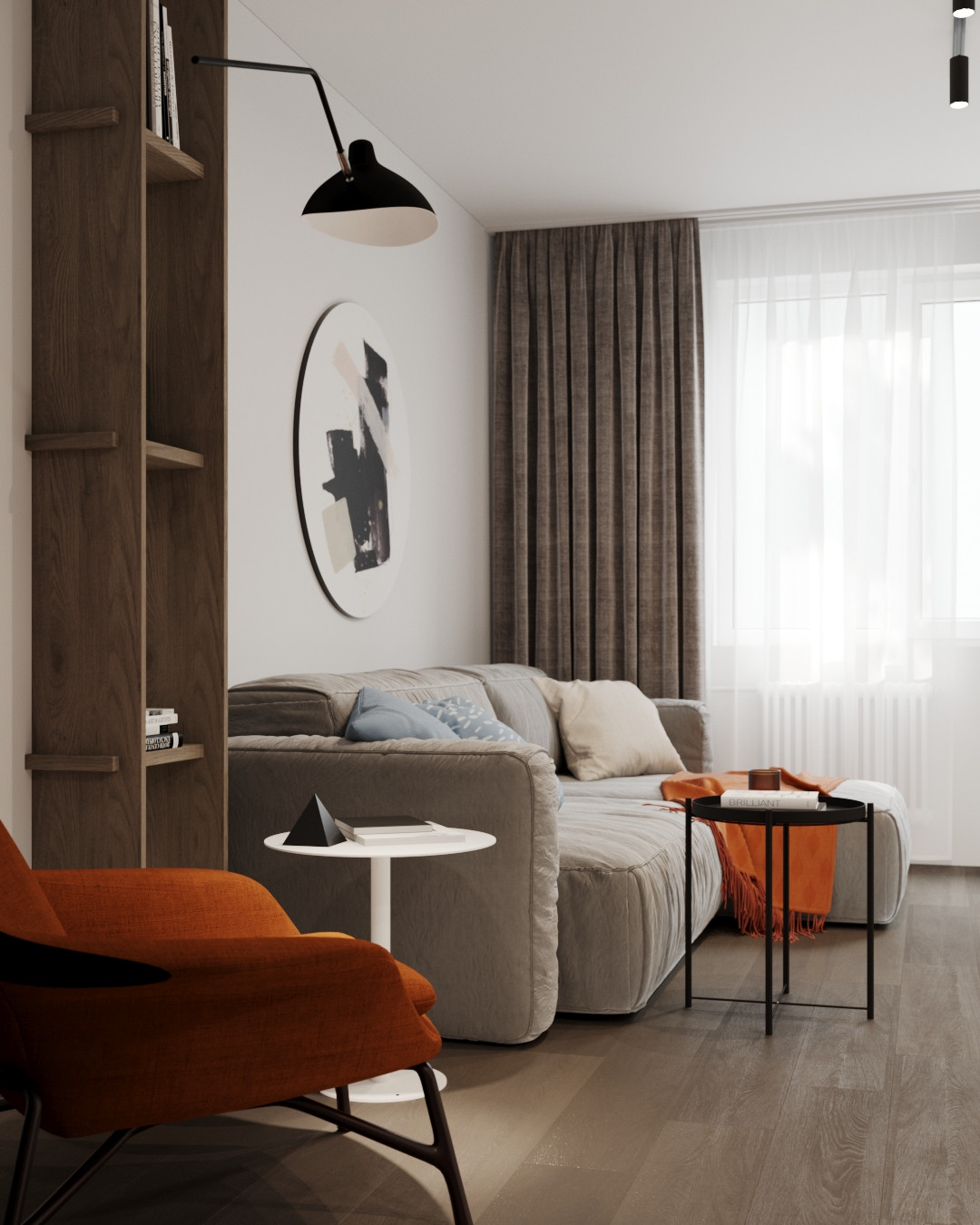 Дизайн-проект квартиры 65 кв.м.