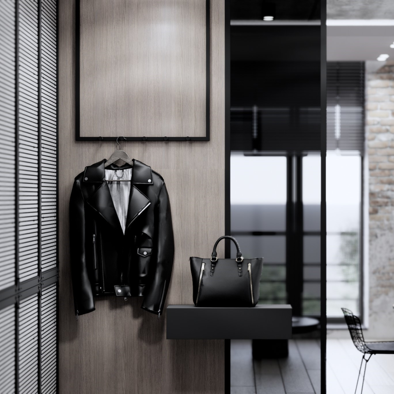 "Мужской характер" современная квартира под сдачу в ЖК "Рыбная деревня"