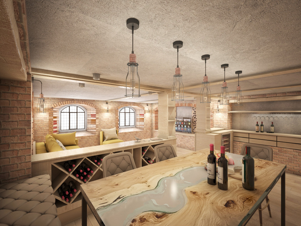 Проект 96 - Интерьер винного погреба