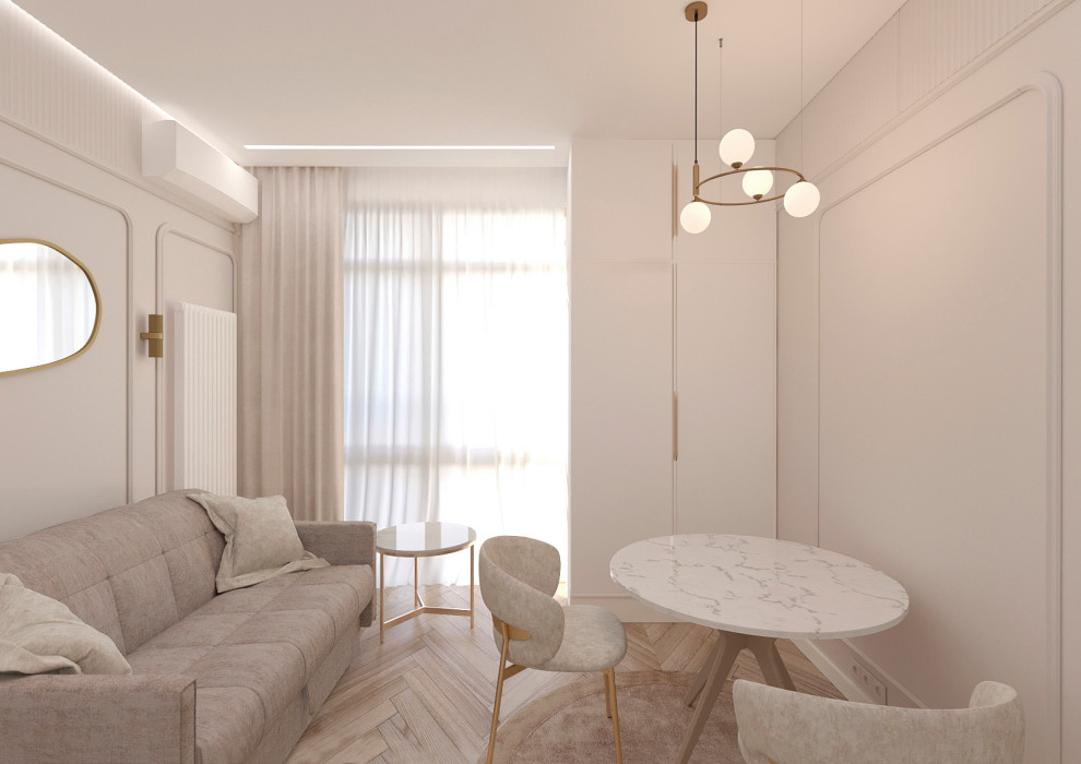 Студия в стиле неоклассика