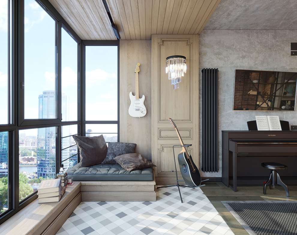 Пространство в стиле лофт