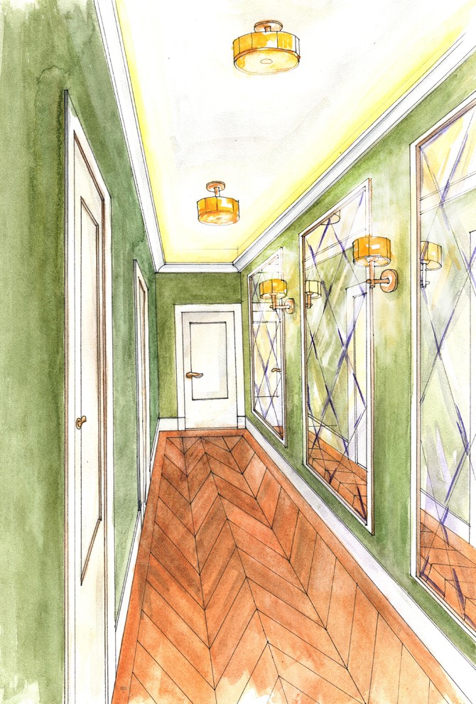 Эскизы Квартиры в Петербурге