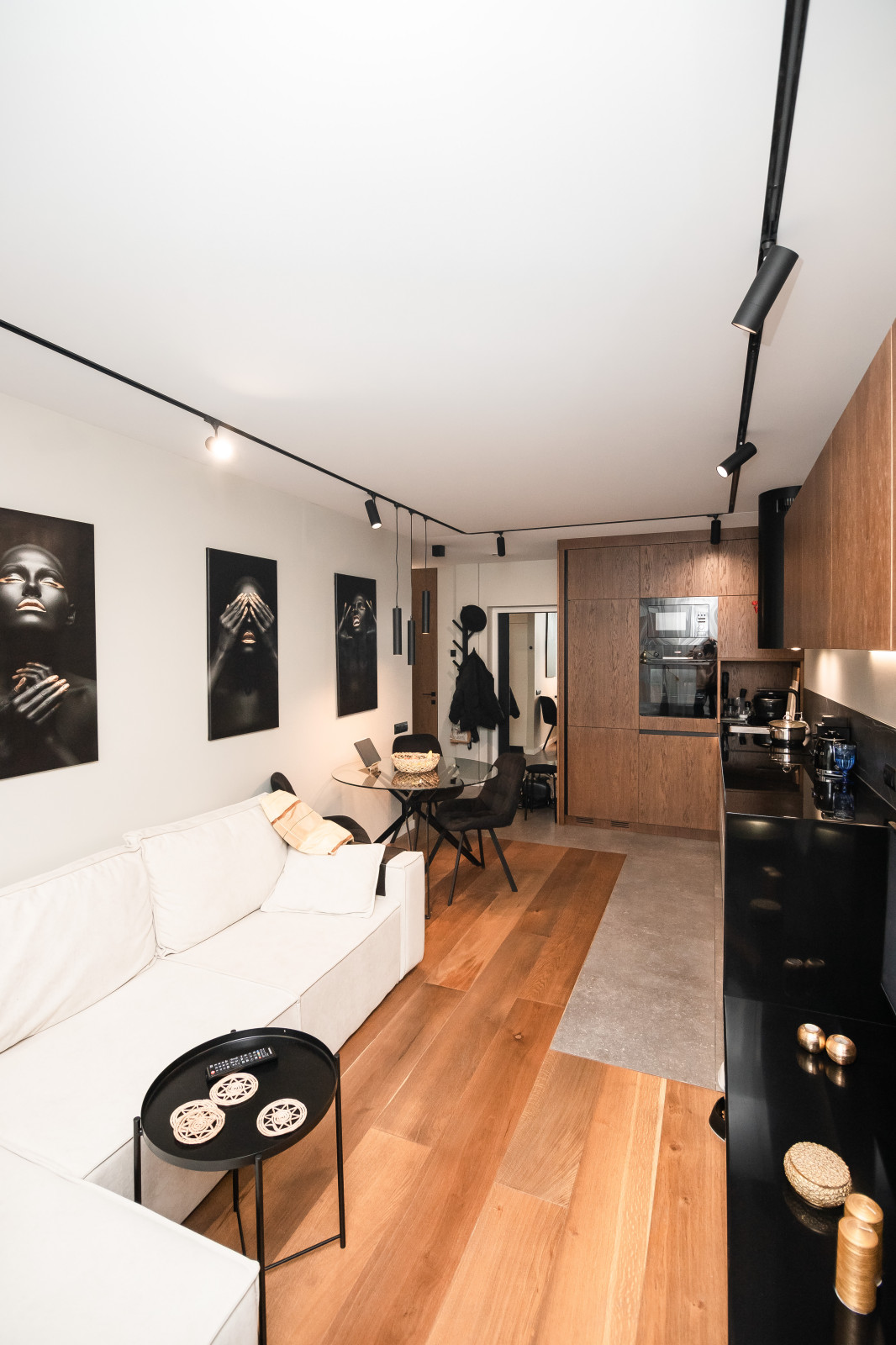 Кухня-гостиная в стиле минимализм