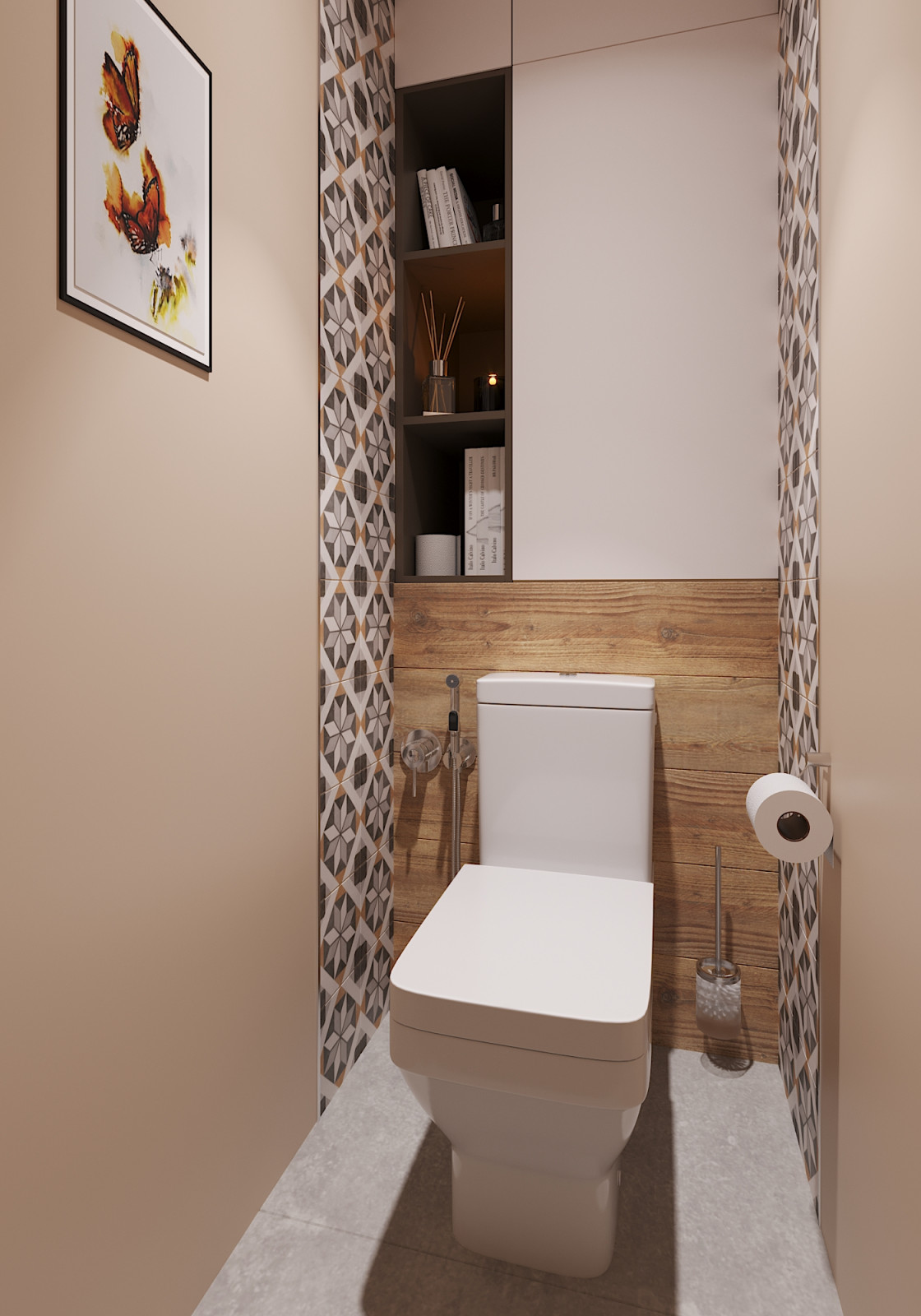 Квартира на Перервинском бульваре (85,25 м2) - СПОНТАННОСТЬ