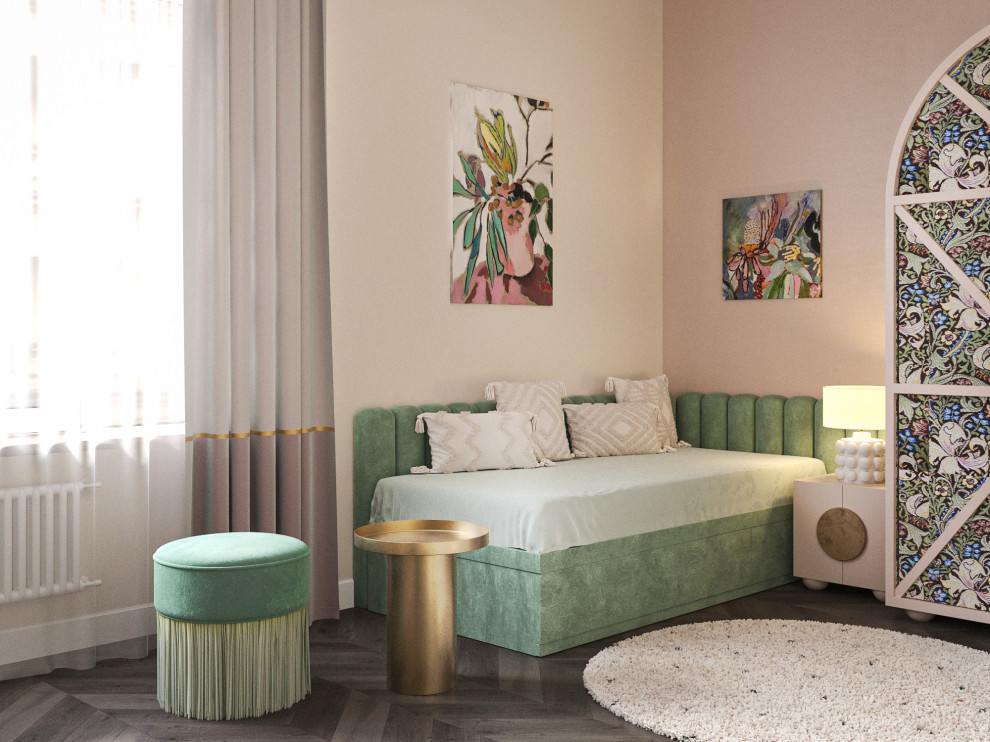 Детская комната для юной леди, ЖК Суббота, Москва