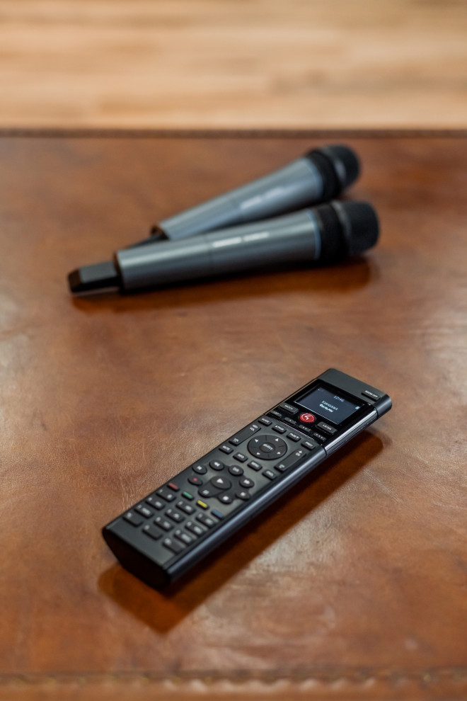 Гостевой домик с домашним кинотеатром в стиле лофт.