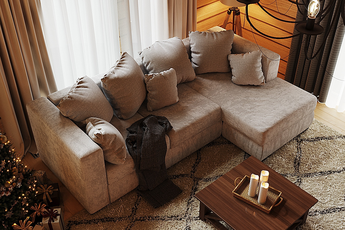 КУхня-Гостиная в загородном доме