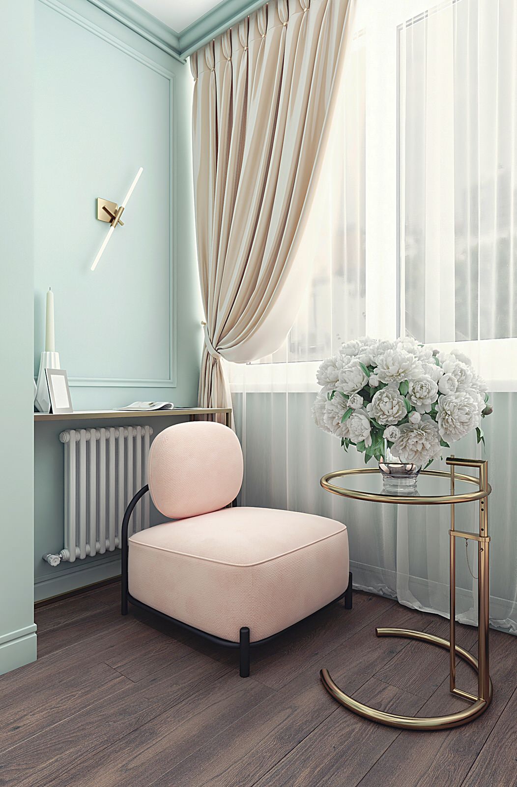 "Благородный микс оттенков"