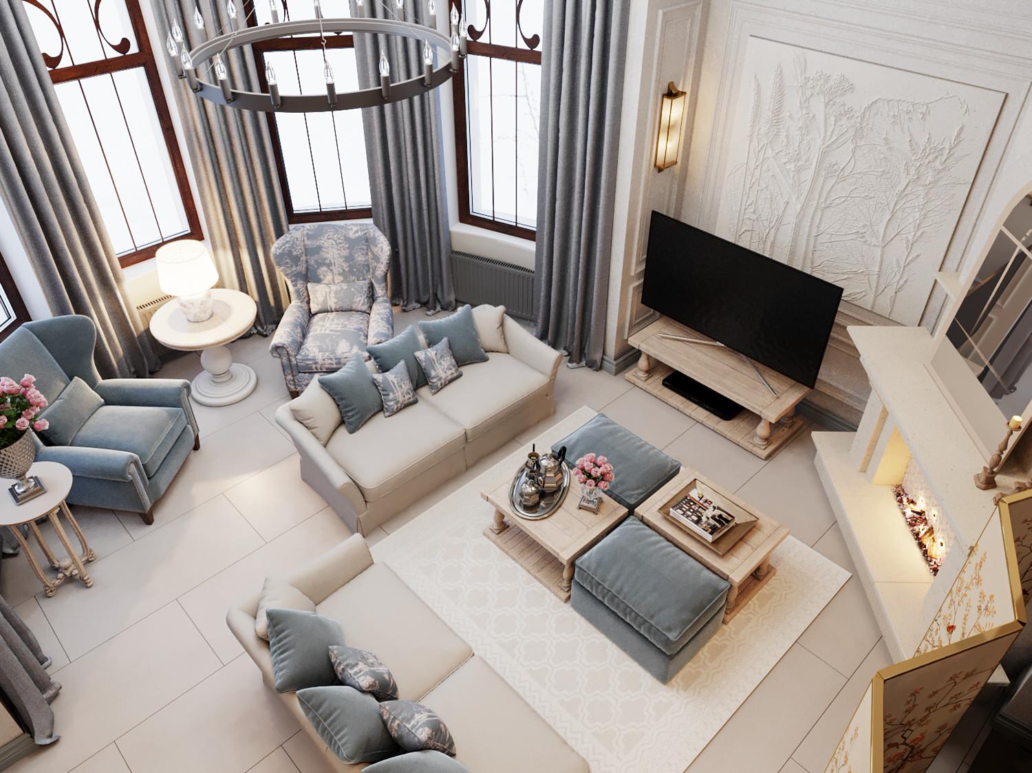 Коттедж в классическом стиле