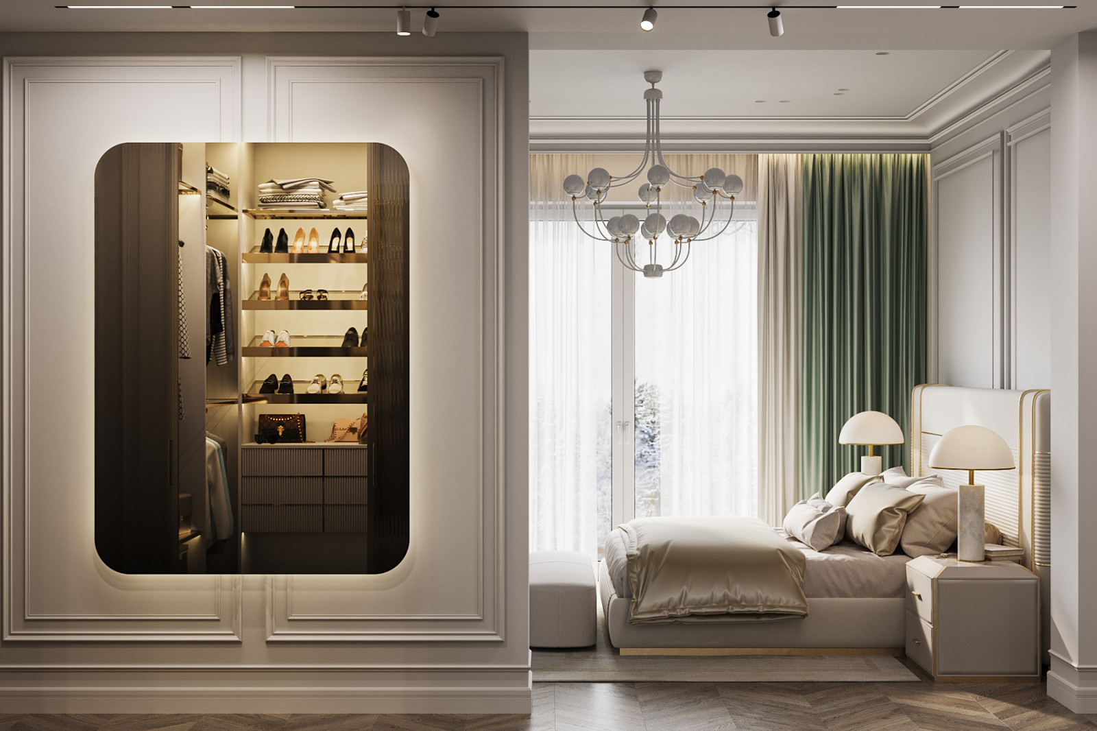 Обложка проекта: Дом Новые Вешки (Загородный дом 218м2 г. Москва)