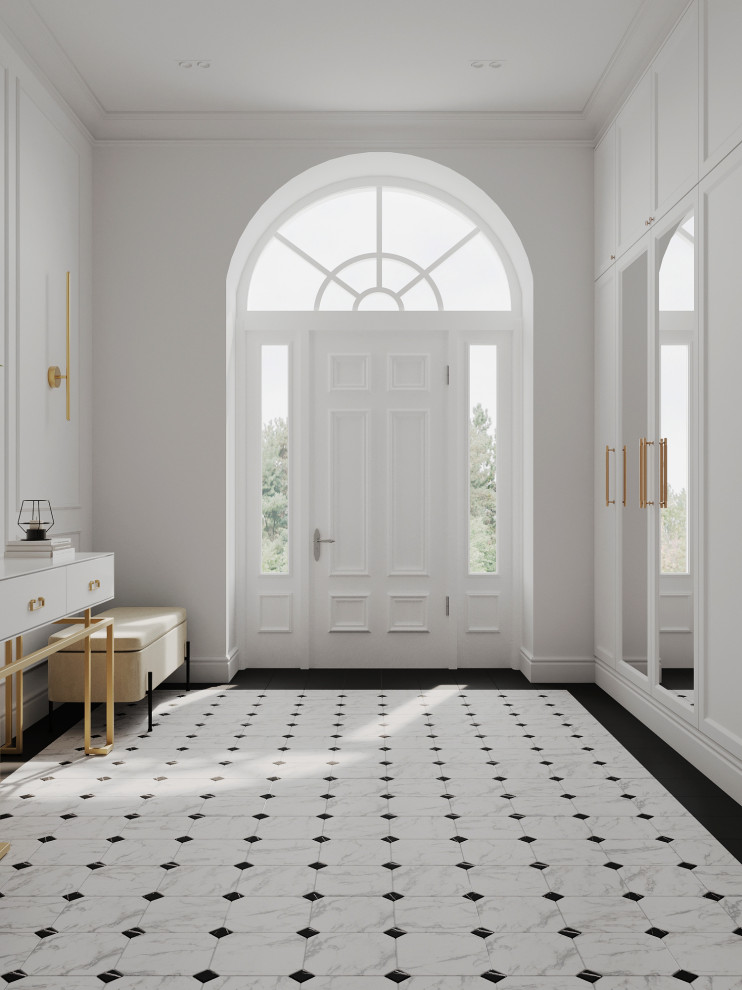 Дом с арочными окнами