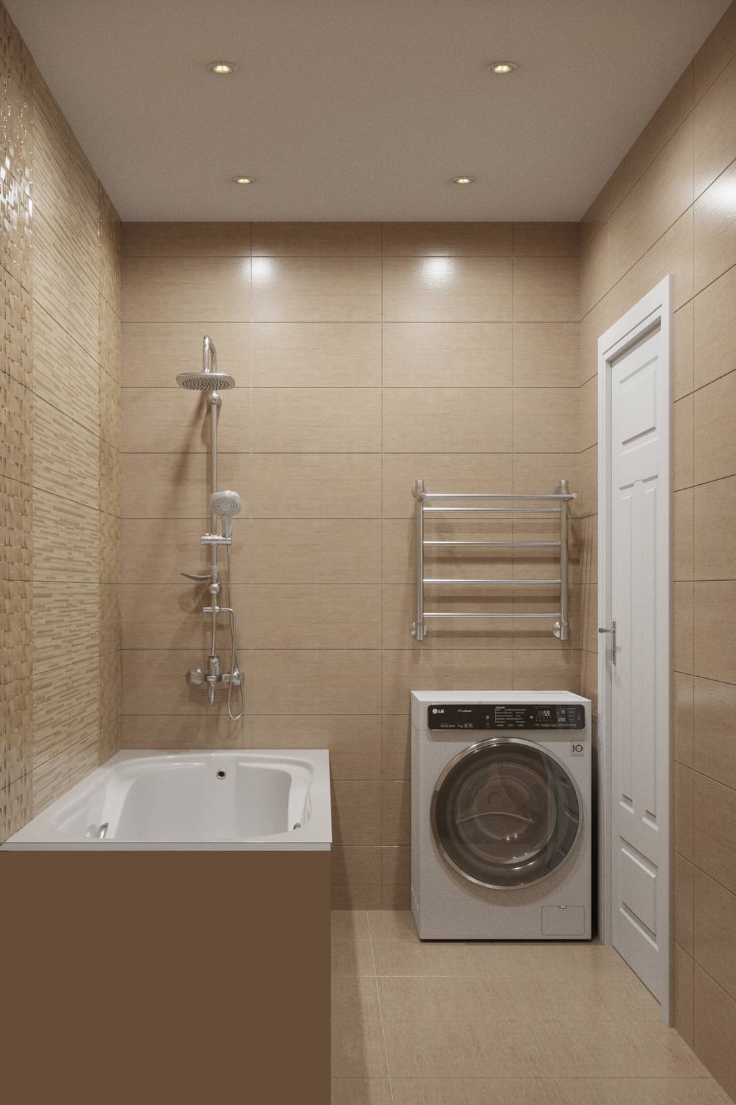 Двухкомнатная квартира с современном стиле