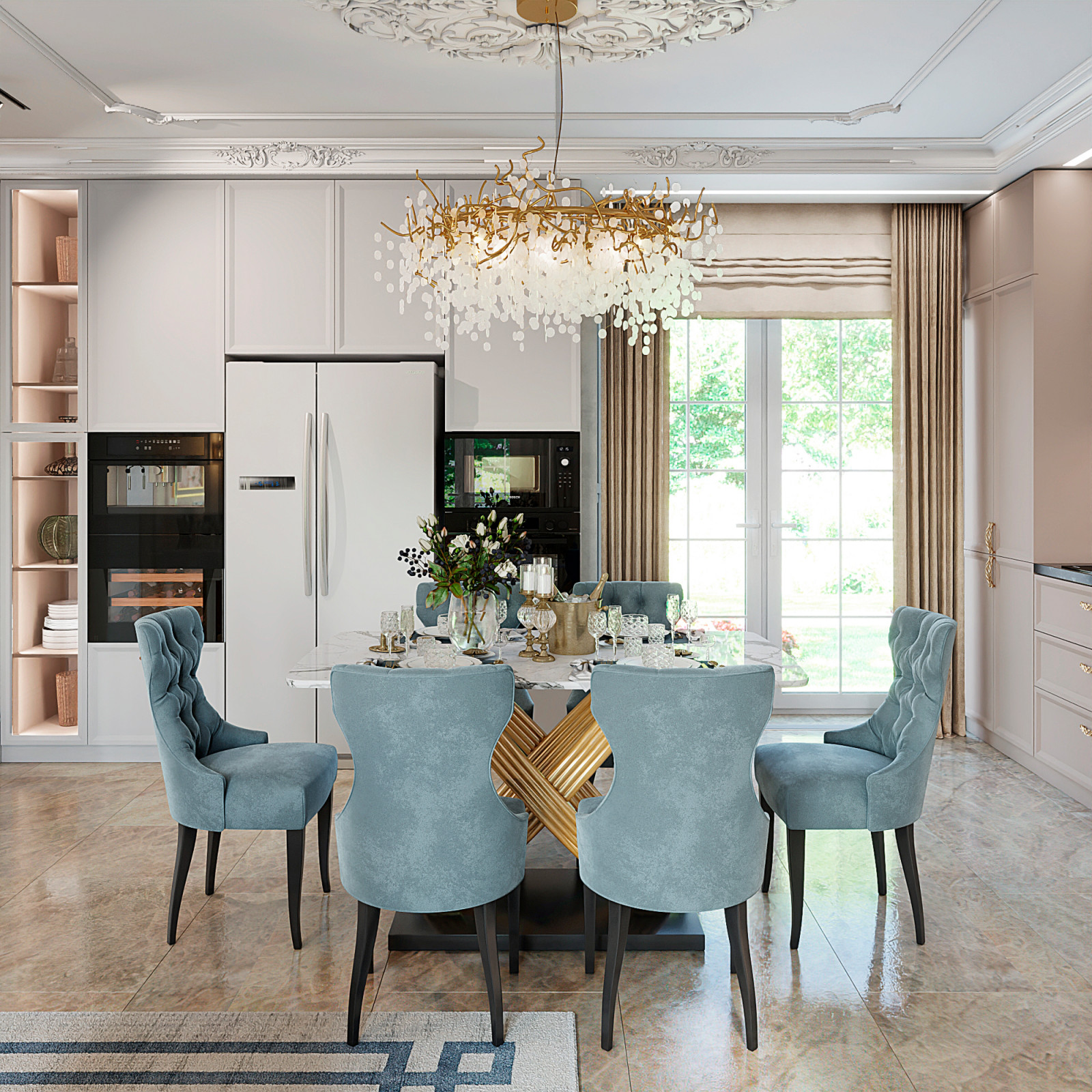 Проект трехэтажного дома