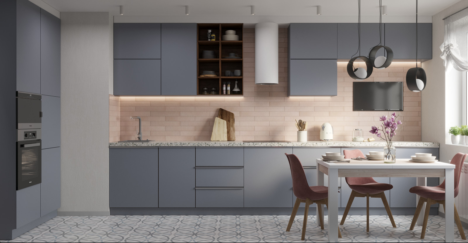 Трехкомнатная квартира в ЖК Маршал