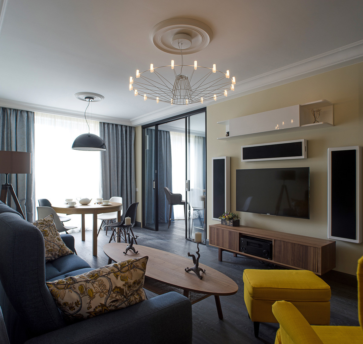 Четырехкомнатная квартира в ЖК Царская столица