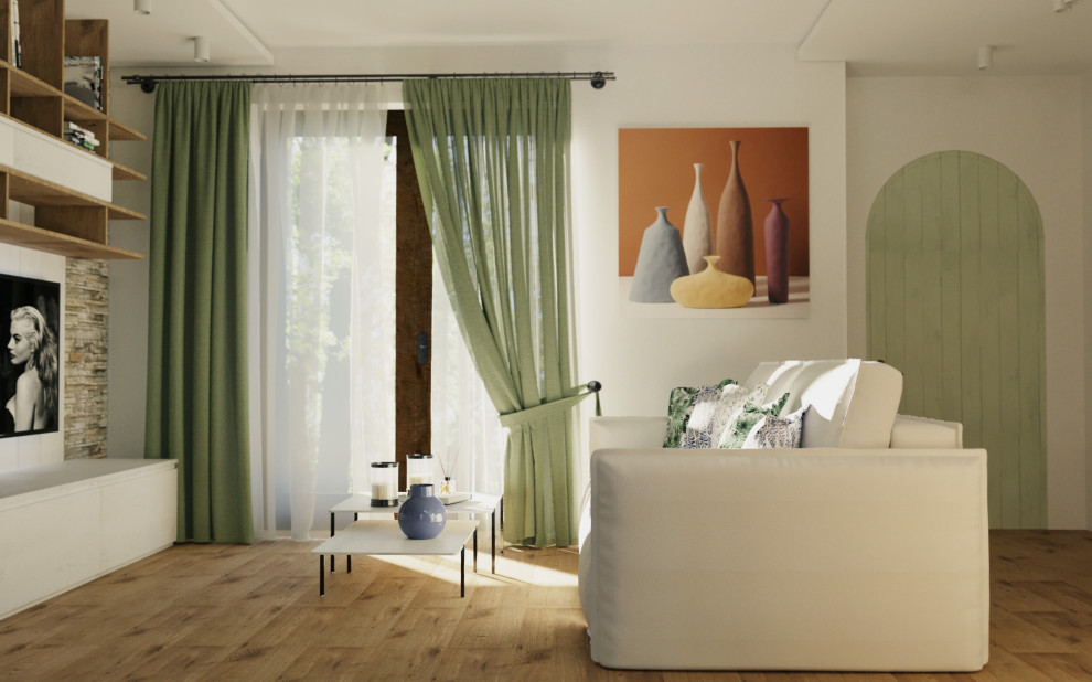 Progetto Soggiorno ad un piccolo appartamento a Gorizia