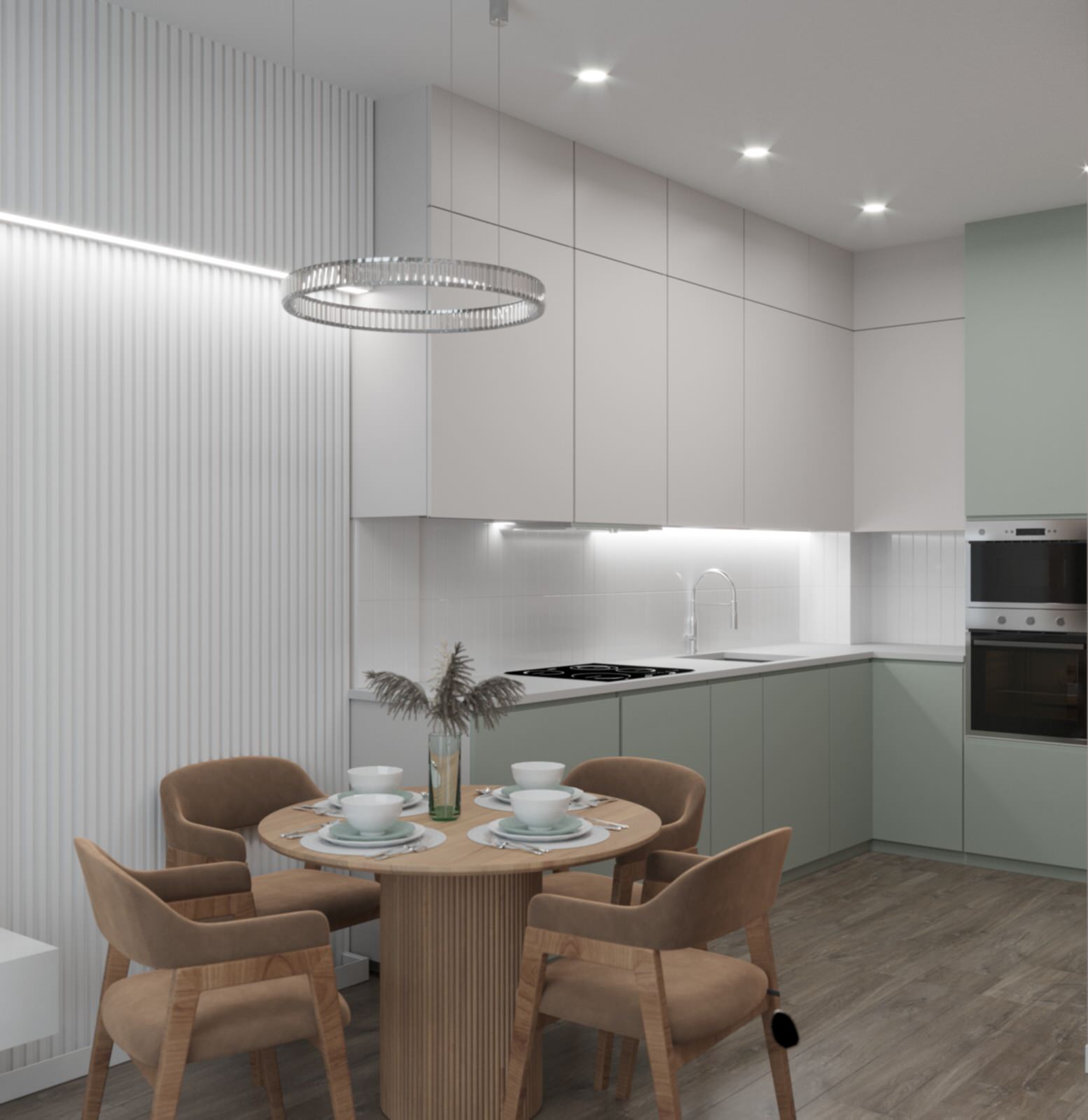 мятное мороженое