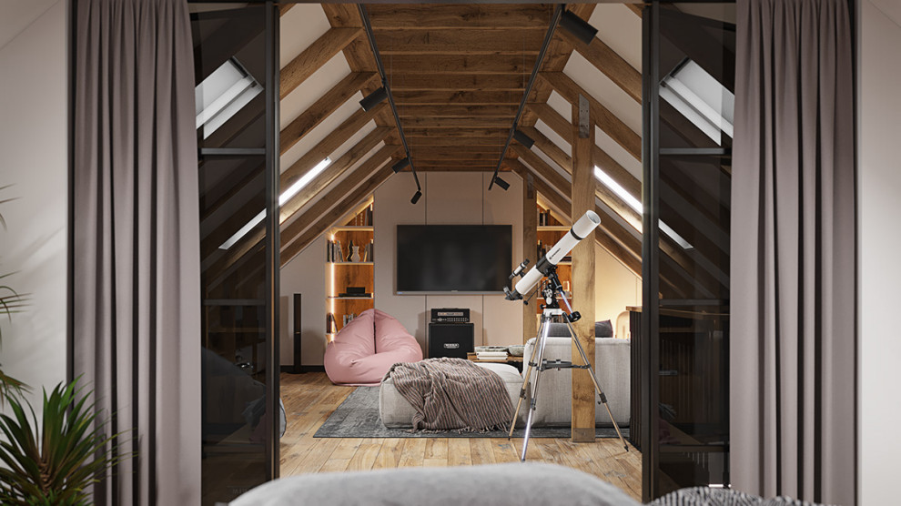 Мансарда дома