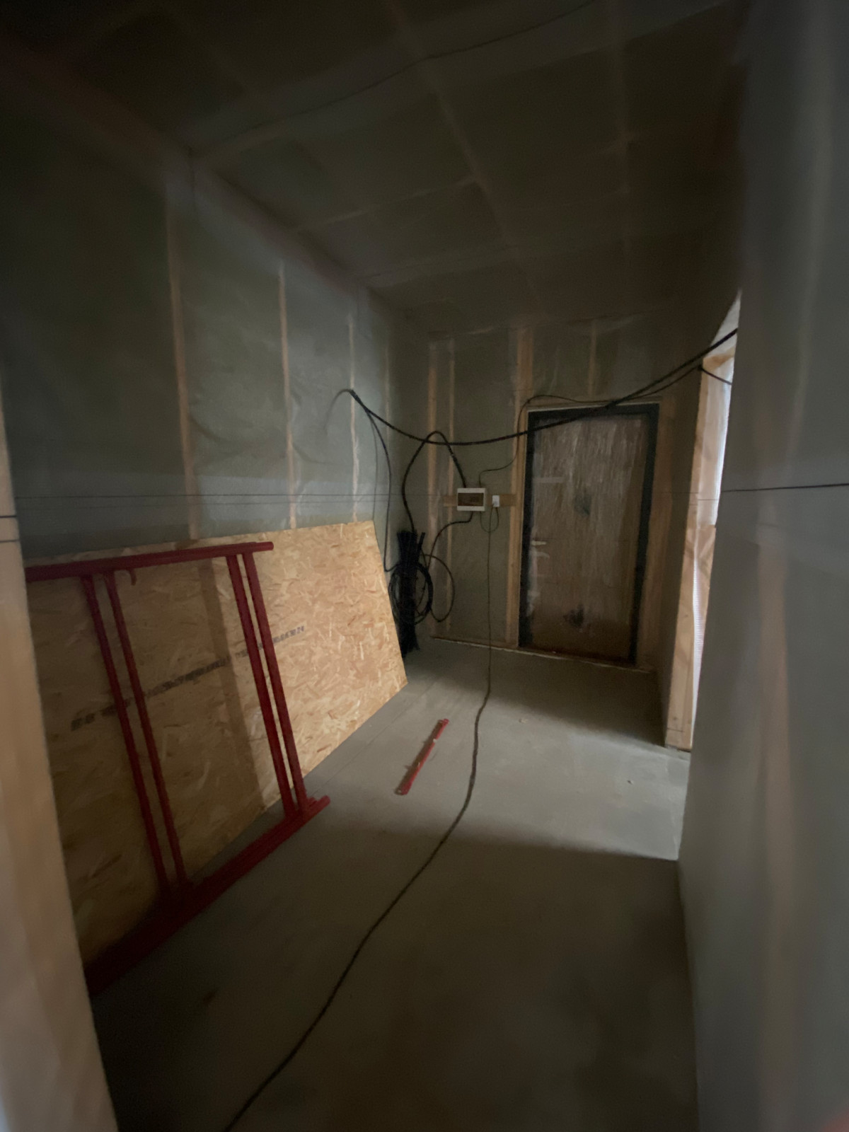 Новый проект дом в "Агалатово Экопарк". Фотографии "до"