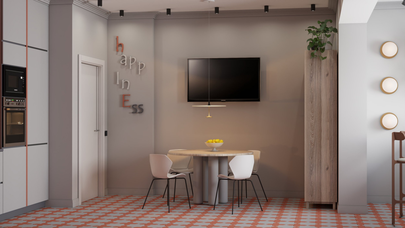 Проект кухни в Сочи 18 кв м