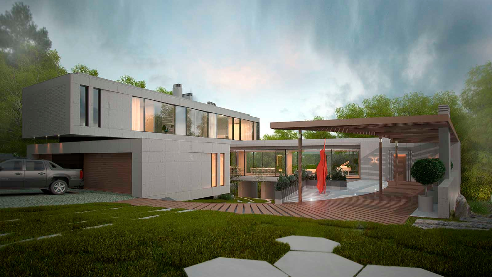 Частная усадьба