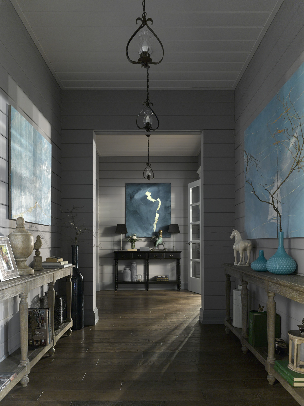 коридор первого этажа