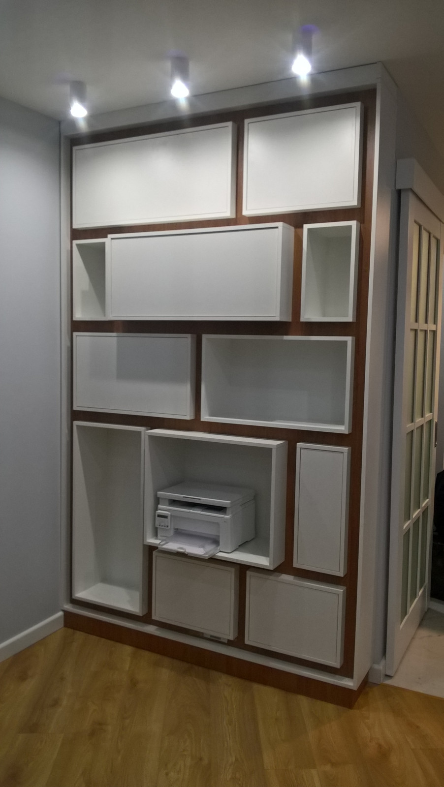 Обложка проекта: Стеллаж с деталями...