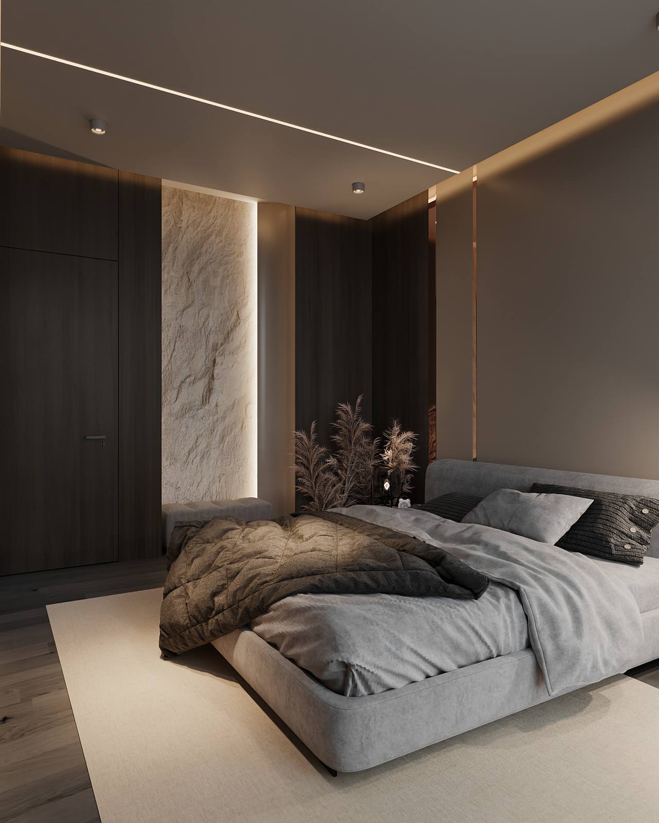 Спальня "Медные акценты"