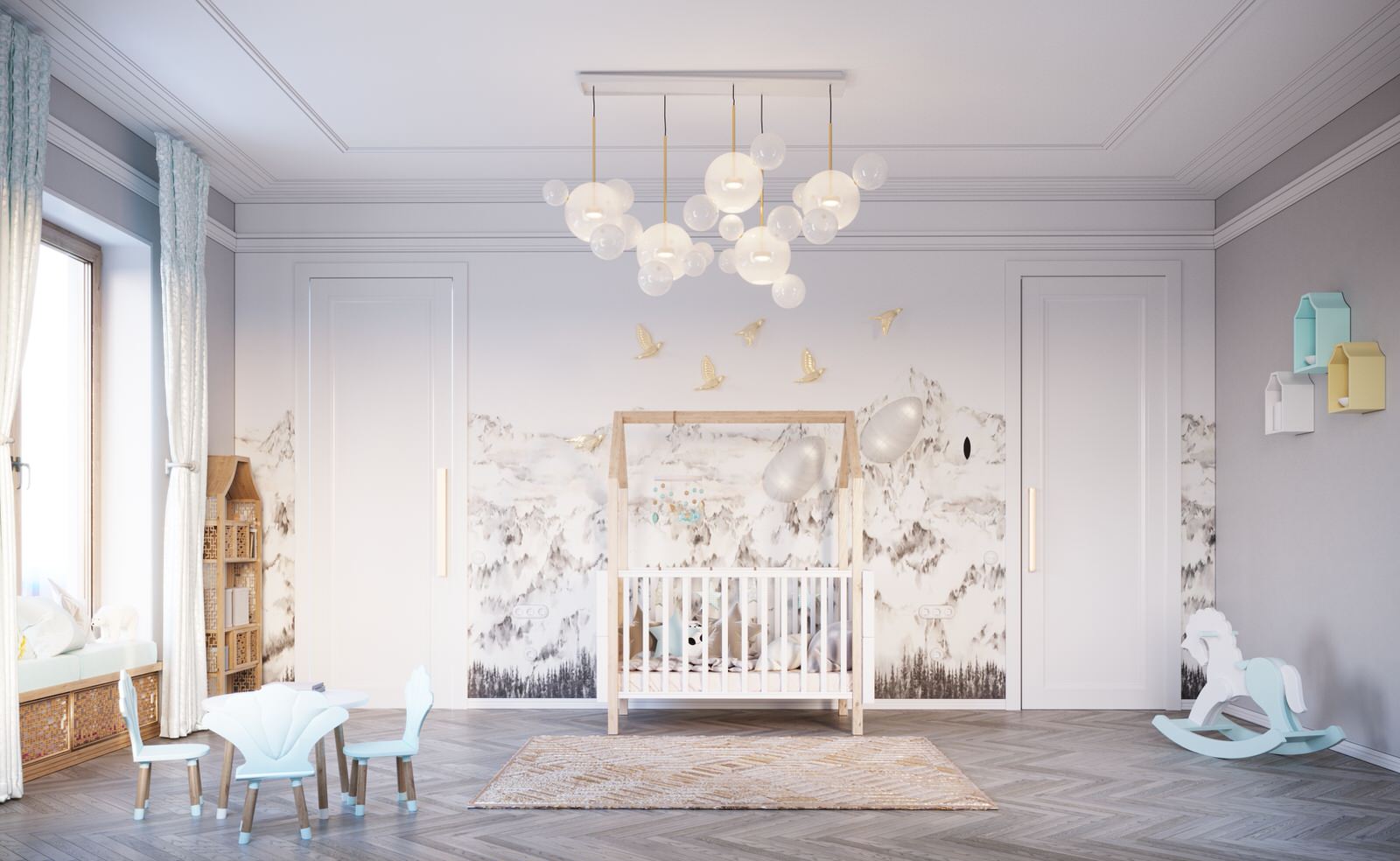 Детская в загородном доме для 2-х мальчиков