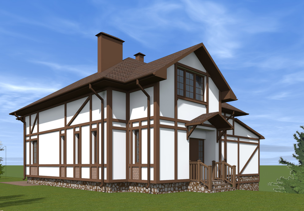 Обложка проекта: Дом в стиле Фахверк / House in Fahwerk style