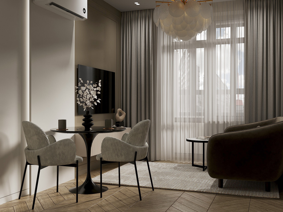 Дизайн 1-комнатной квартиры в жилом комплексе Приморский квартал