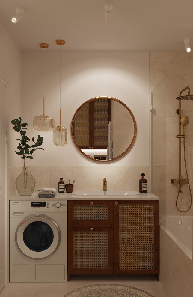 Совмещенный сан. узел в городской квартире