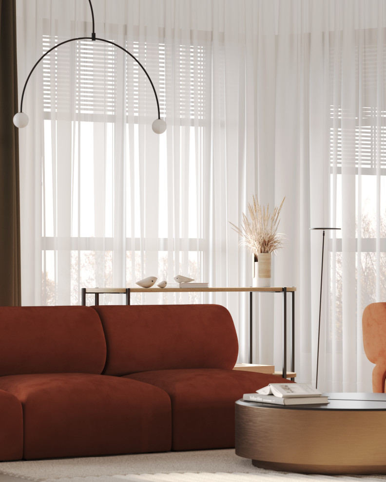 Гостиная из проекта в г.Петропавловск-Камчатский