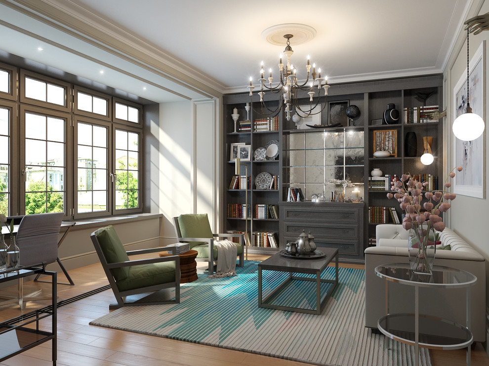 Классический дизайн гостиной комнаты