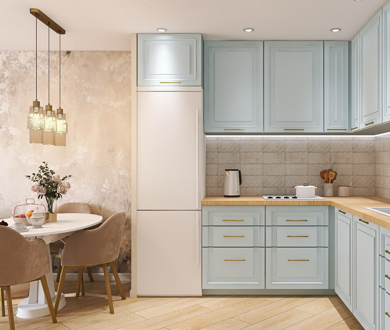 Кухня-гостиная