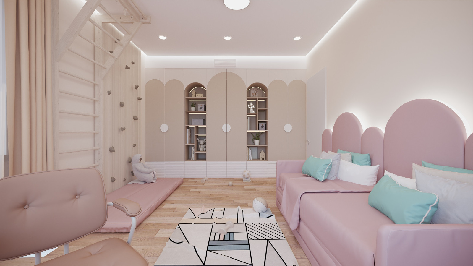 Дизайн интерьера дома 180м2