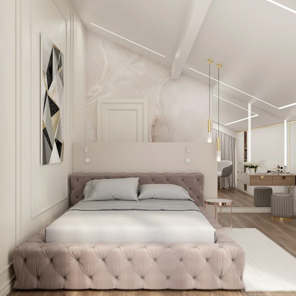 Частный дом, дизайн-проект неоклассика